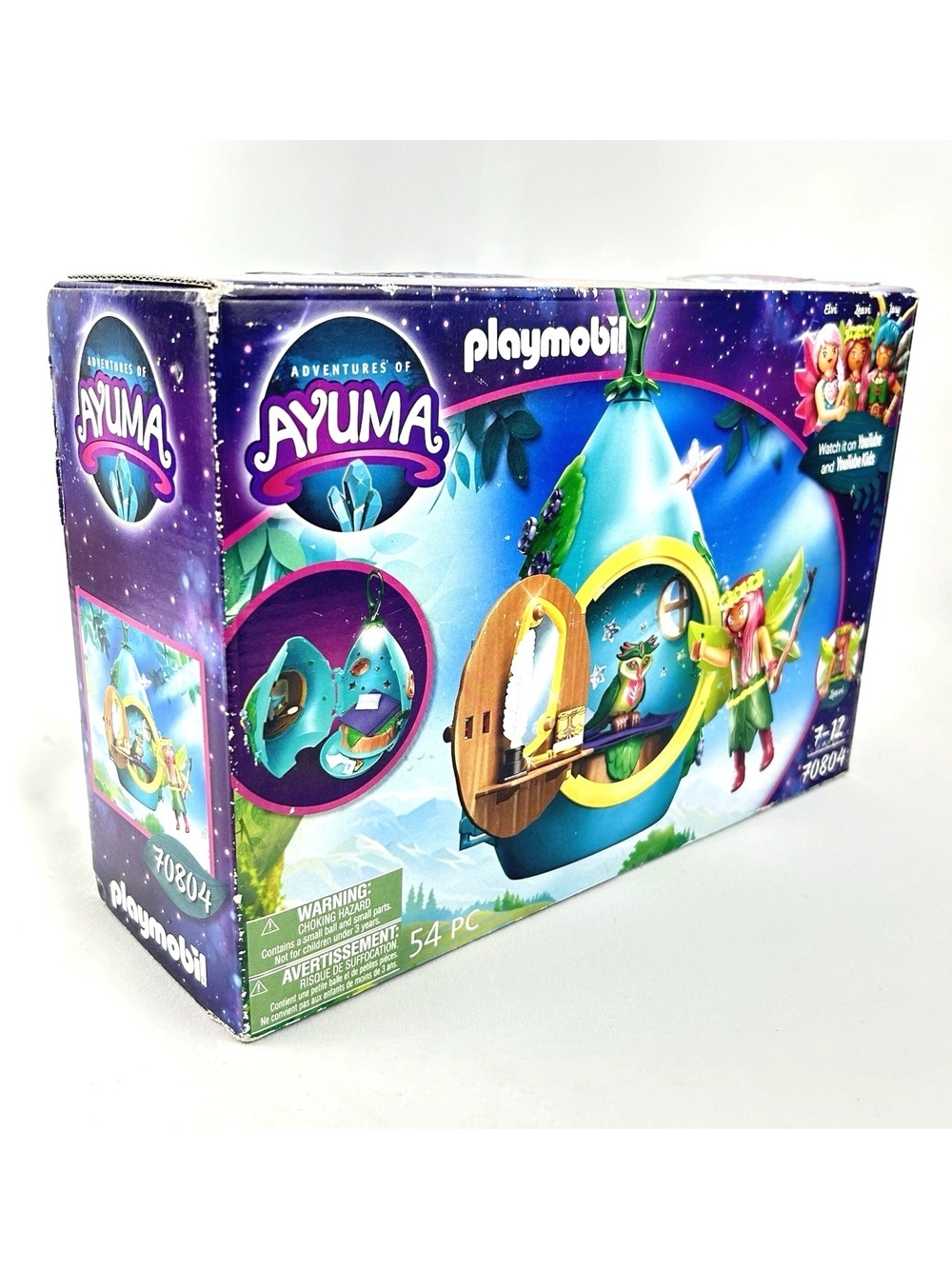 Playmobil Adventures Of Ayuma Fairy Hut Set 70804 New Open Box Sealed Bags